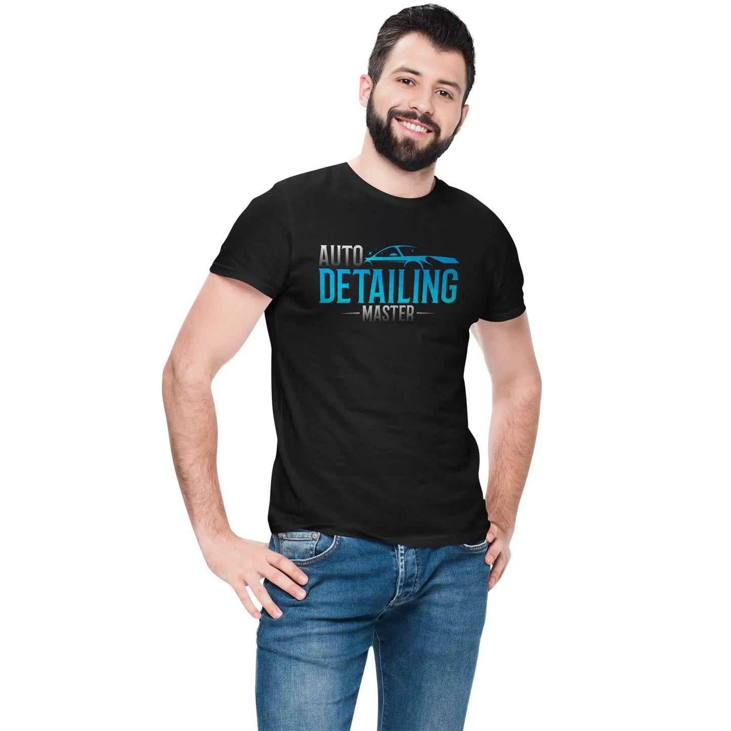 Car detailer modeling auto detailing shirt – gift for mobile detailers
