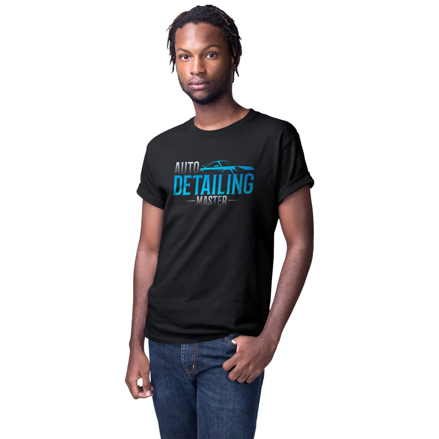 Man in Detailing Master shirt – professional detailer gift idea