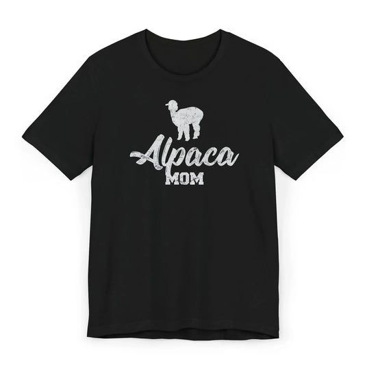 Alpaca Mom Shirt flatlay – cute animal lover tee for alpaca mamas